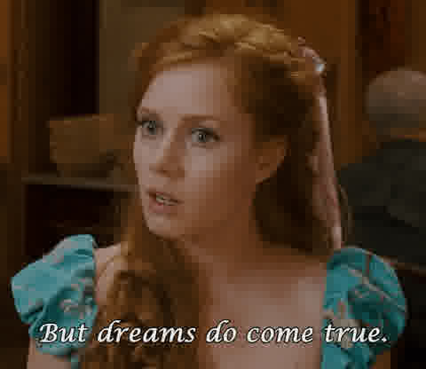 Amy Adams gifs (2007) enchanted dreams do come true